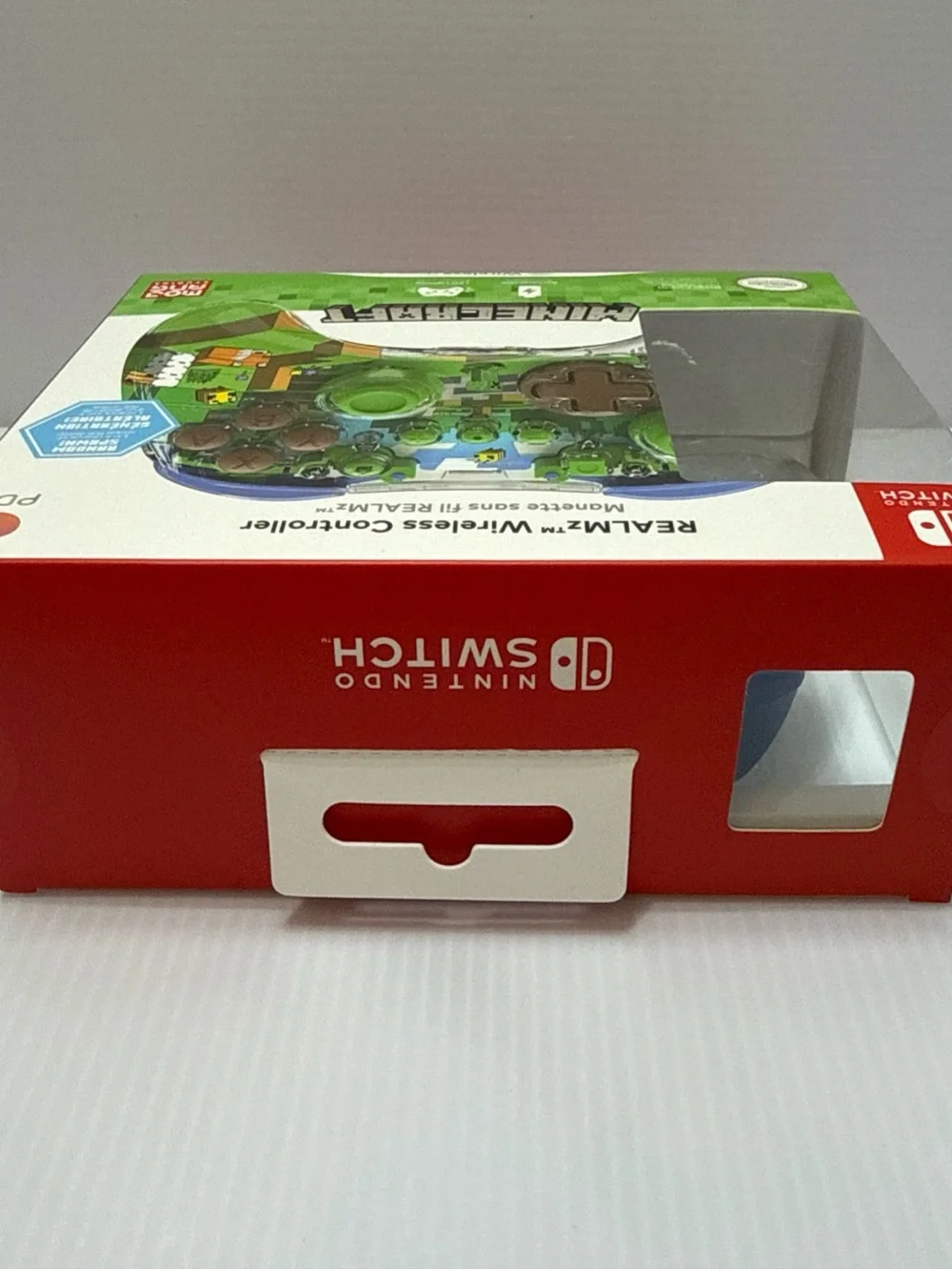 PDP REALMz Wireless Controller Nintendo Switch Minecraft Forest Grove NEW SEALED